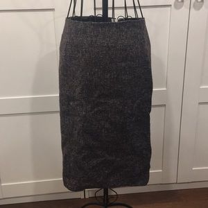 NWT brown Tweed Pencil Skirt